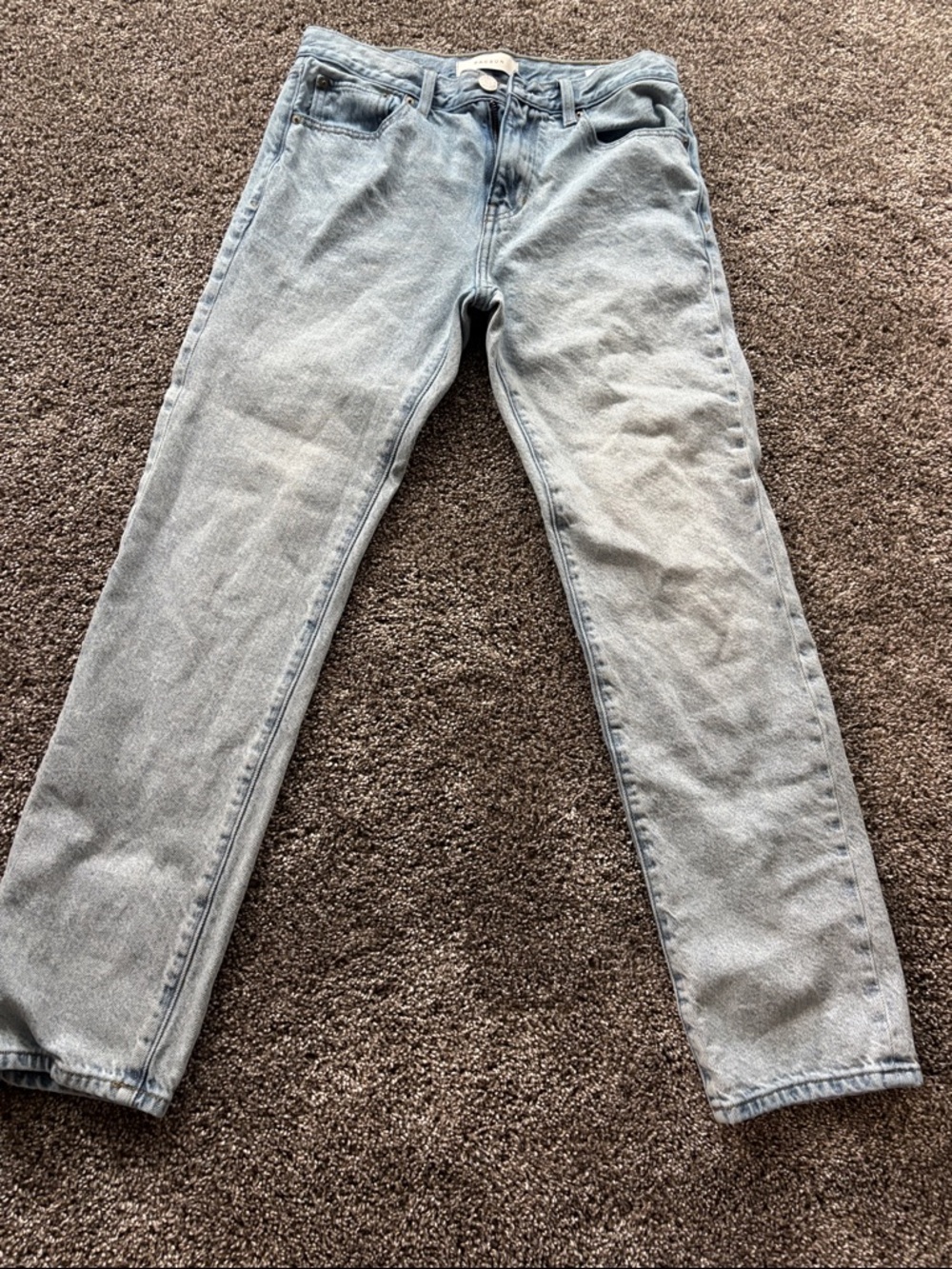PacSun Light Blue Straight-Leg Men's Jeans